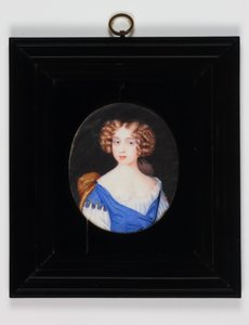 Lady Catherine Cavendish (akvarell pergamen)