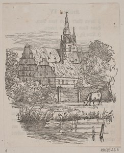Frederiksborg kastély alkotó: H. C. Henneberg