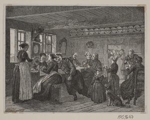Céh Amagerben alkotó: H. C. Henneberg