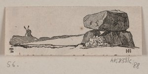 Illusztráció a "Kőemlékművekhez" alkotó: H. C. Henneberg