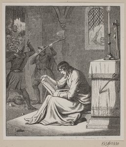 Illusztráció Fabricius Dánia történelméhez. alkotó: H. C. Henneberg
