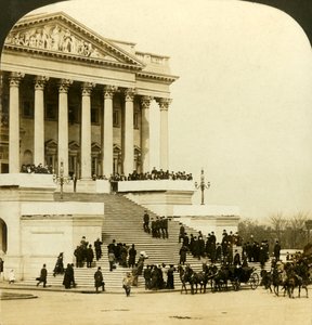Érkezés a Capitoliumba... Roosevelt beiktatása, Washington, 1905.