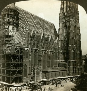 St Stephansdom székesegyház, Bécs, Ausztria.