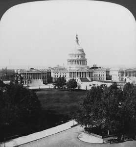 A Capitolium, Washington, DC, USA, 1901.