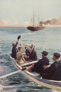 A gőzös másodpercenként zsugorodott