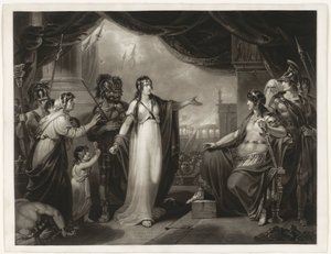 Timoclea voor Alexander Timoclea Sándor elé került (cím a tárgyon) alkotó: H. Gillbank