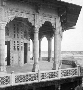 Jázmin-torony, Agra-erőd, Agra, India, XX. század eleje.