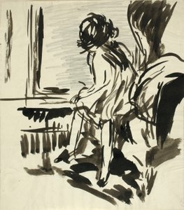 (Kikötői jelenet) alkotó: H. Lyman Sayen
