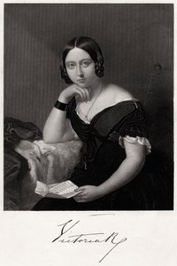 Viktória királynő, 19. század alkotó: H. Robinson