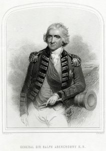 Ralph Abercromby 1734-1801, skót katona alkotó: H. Robinson