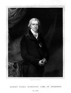 Robert Banks Jenkinson, Liverpool 2. grófja, az Egyesült Királyság miniszterelnöke, 1834.