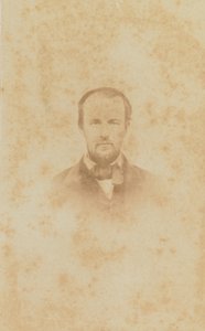 Harold M. White carte-de-visit portréja, 1860-1862. alkotó: H. S. Tousley