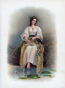 „Ophelia”, 1891. alkotó: H Saunders
