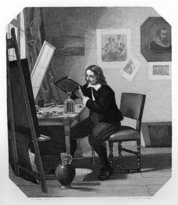 Cornelis Visscher, 17. századi holland metsző, 1870 körül