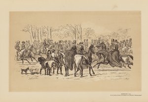 Rotten Row, No 2, As it Is (metszet) alkotó: Hablot Knight (1815 92) Browne
