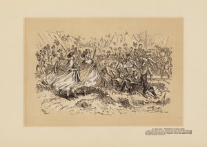 The Wimbledon Meeting, No 1, The War-horse (metszet)
