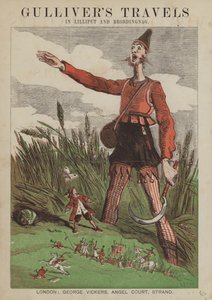 Gulliver utazásai Lilliputban és Brobdingnagban (színes litó)