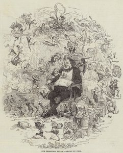 Karácsonyi álmunk (metszet) alkotó: after Hablot Knight Browne