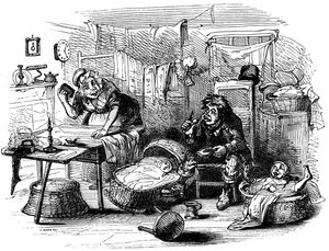 Charles Dickens "The Old Curiosity Shop" alkotó: Hablot Knight Browne