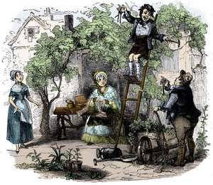 Charles Dickens "The Old Curiosity Shop" alkotó: Hablot Knight Browne