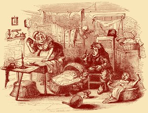 Charles Dickens "The Old Curiosity Shop" alkotó: Hablot Knight Browne