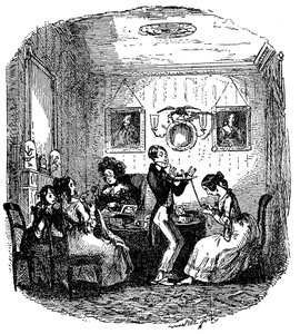 Charles Dickens "Sketches by Boz". alkotó: Hablot Knight Browne