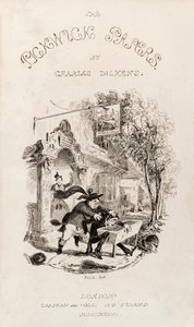 Címlap az 1837-ben könyv formájában megjelent „A Pickwick Club posztumusz irataiból” alkotó: Hablot Knight Browne