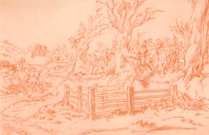Confound This Pinfold!, c1860, 1922 alkotó: Hablot Knight Browne