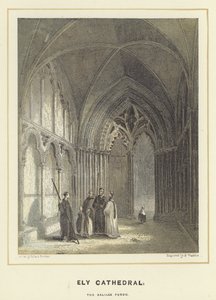 Ely katedrális, a galileai tornác alkotó: Hablot Knight Browne