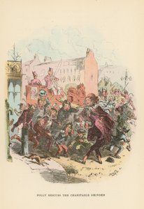 Illusztráció a Dombey és fiához alkotó: Hablot Knight Browne