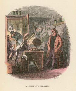 Illusztráció Dombey és fia számára alkotó: Hablot Knight Browne