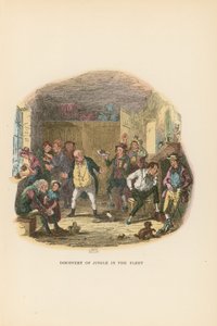 Illusztráció a Pickwick Papers számára alkotó: Hablot Knight Browne