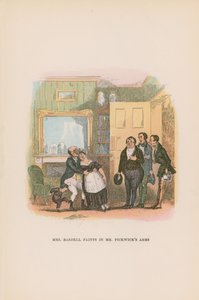 Illusztráció a Pickwick Papershez alkotó: Hablot Knight Browne