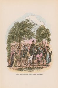 Illusztráció a Pickwick Papers számára alkotó: Hablot Knight Browne