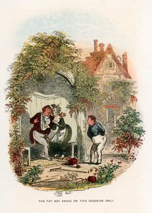 Illusztráció a Pickwick-papírokhoz alkotó: Hablot Knight Browne