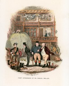 Illusztráció a Pickwick-papírokhoz alkotó: Hablot Knight Browne
