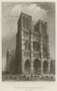 Notre Dame katedrális, nyugati front alkotó: Hablot Knight Browne