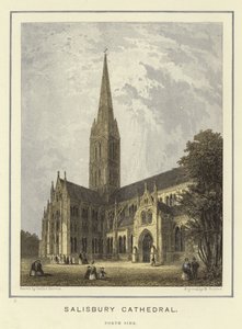 Salisbury katedrális, északi oldal