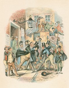 Jelenet Nicholas Nickelbyből, Charles Dickens, 1838-1839
