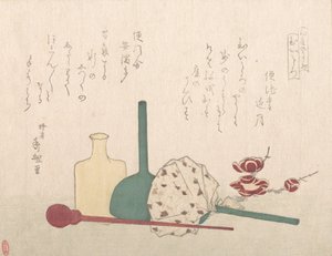 Üvegáruk szilvavirágokkal. alkotó: Hachifusa Shuri