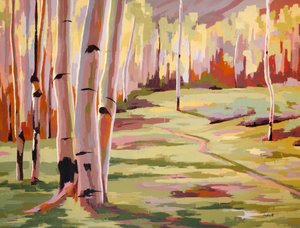 Korai fény, 2025 körül (olaj, vászon)