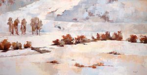 Fűzfák I., 2011 körül (olaj, vászon)