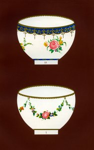 Derby minták, 1876. alkotó: Hall and England