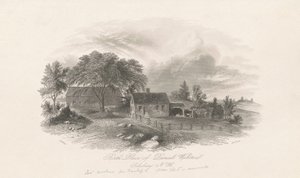 Daniel Webster születési helye, Salisbury, New Hampshire alkotó: Hammat Billings