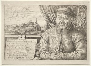 Hieronymus Schurstab, Nürnberg polgármestere alkotó: Hanns Lautensack