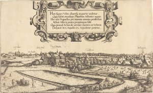 Nürnberg kilátása nyugat felől [bal oldal]