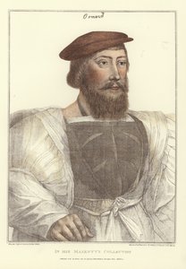 James Butler, metszett Francesco Bartolozzi (1727-1815) (színes metszet) alkotó: Hans (after) Holbein the Younger