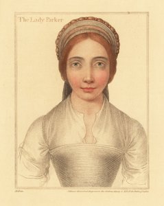 Lady Parker, Sir Henry Parker felesége., 1812 (metszet) alkotó: Hans (after) Holbein the Younger