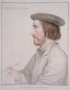 Nicholas Borbonius (1503-50) metszette: Francesco Bartolozzi (1727-1815) 1793 (metszet) alkotó: Hans (after) Holbein the Younger
