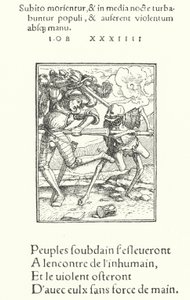 A fegyveres lovag (metszet) alkotó: Hans (after) Holbein the Younger